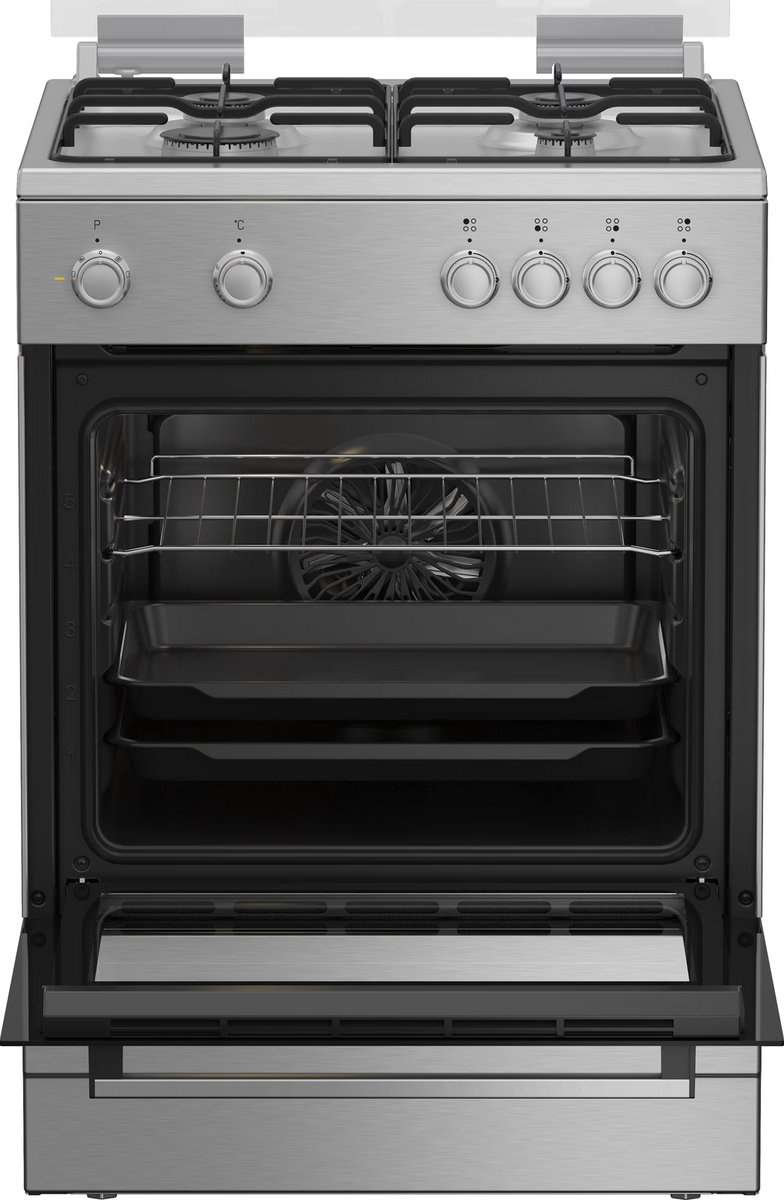 Beko FBM6202XNL AeroPerfect - Gasfornuis