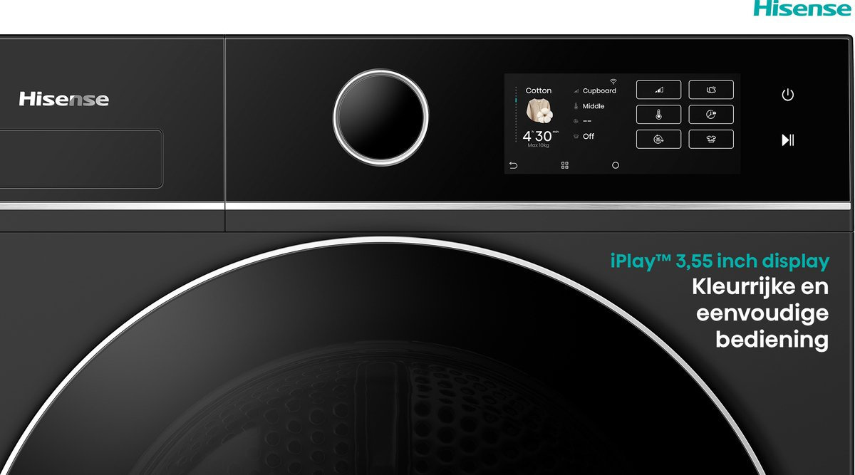 Hisense DH5I104BBAB - Warmtepompdroger