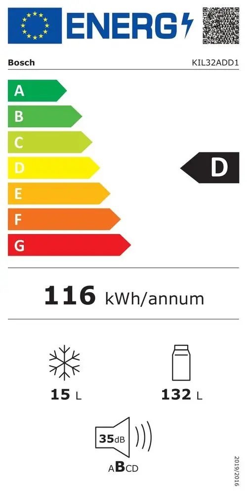 Bosch Serie 6 KIL32ADD1 - Inbouw koelkast