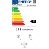Exquisit EKS180-V-080F - Inbouw koelkast