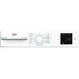 Beko BM3WFU38412CW EnergySpin - Wasmachine