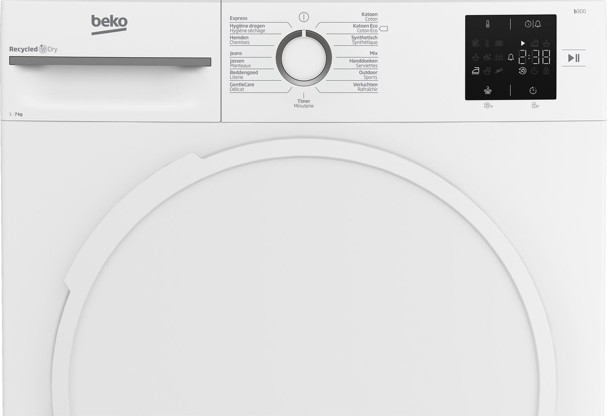 Beko BM3T3722W - Warmtepompdroger