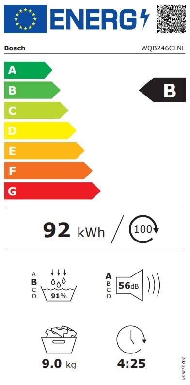 Bosch WQB246CENL Serie 8 EXCLUSIV - Warmtepompdroger