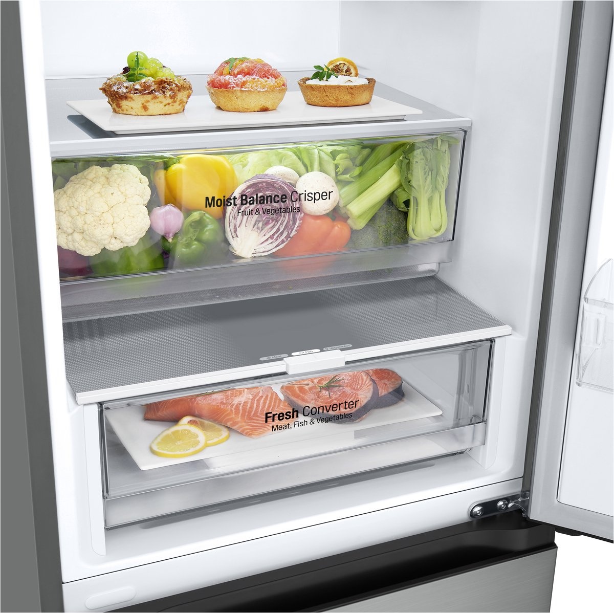 LG GBBS322BPY - Koel-vriescombinatie