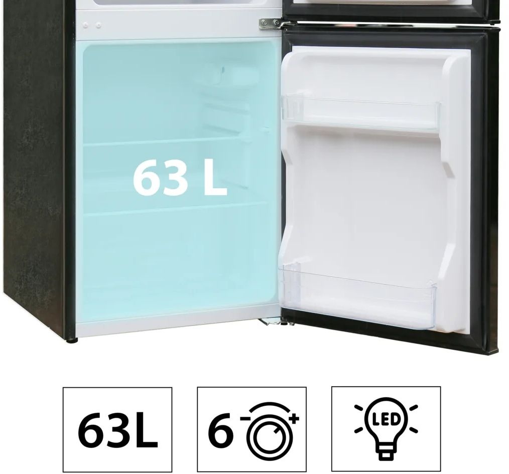 Manta MM545DBK - Koel-vriescombinatie