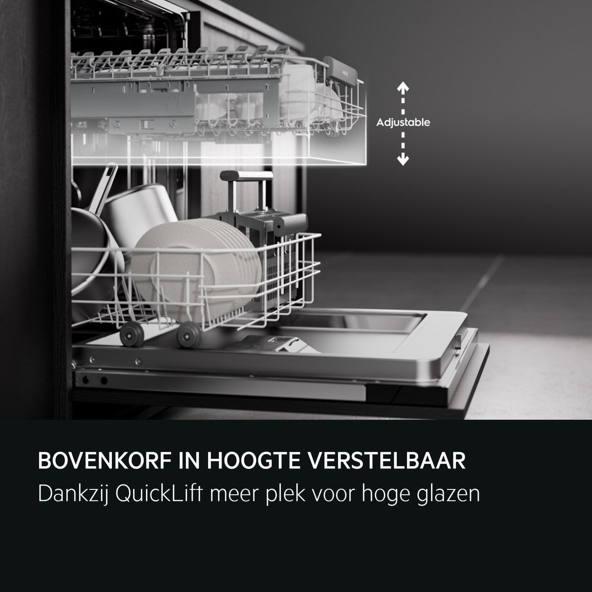 AEG FSB64907Z 6000-Serie SatteliteClean - Inbouw vaatwasser