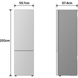 LG GBBS322CPY - Koel-vriescombinatie