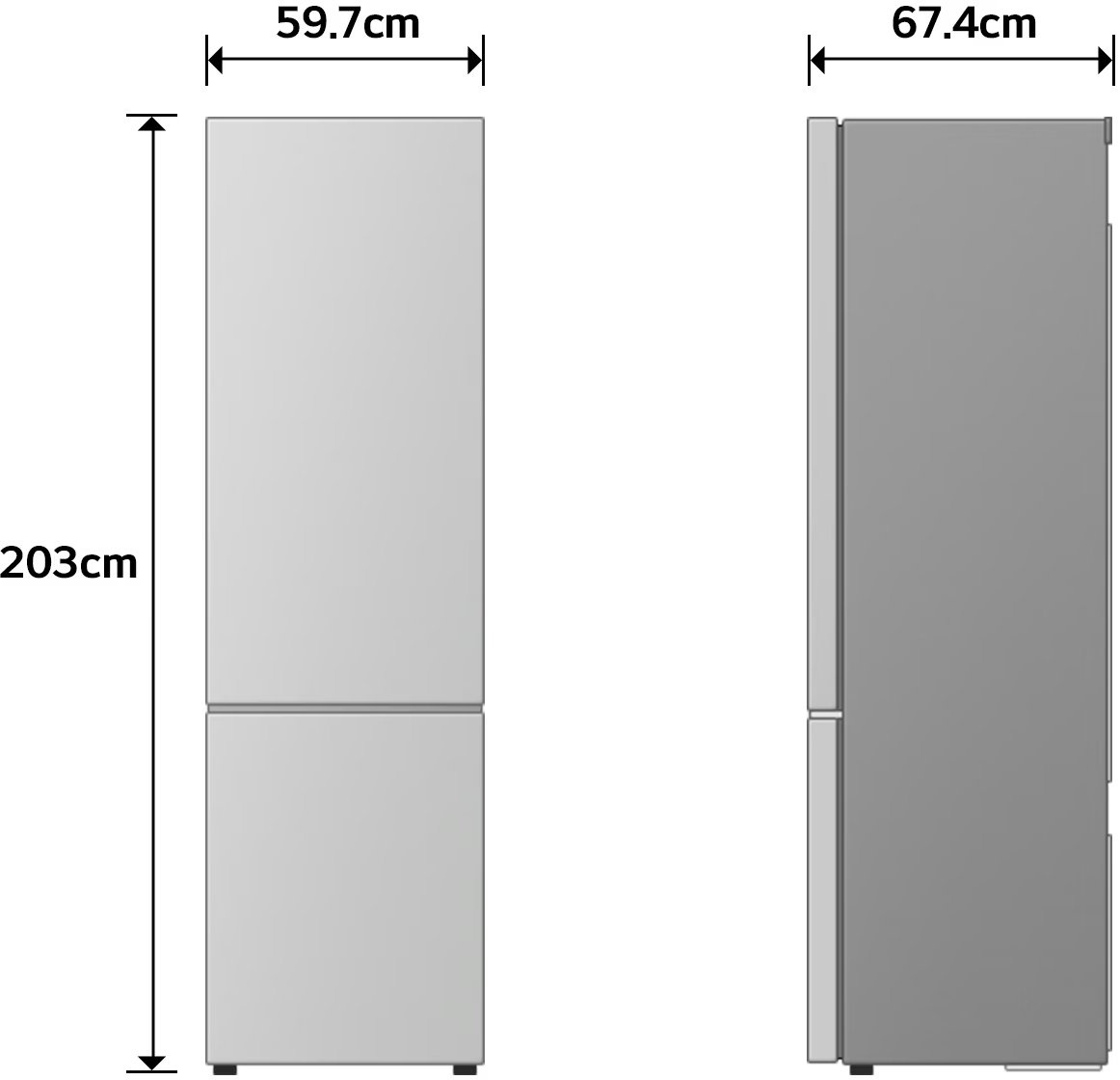 LG GBBS322CPY - Koel-vriescombinatie