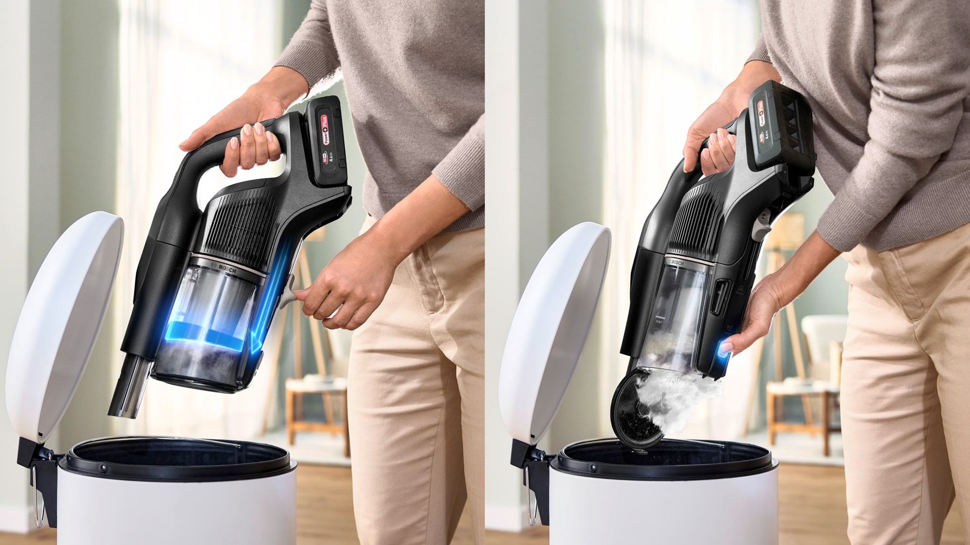 Bosch Unlimited 10 BXS1041BQC - Steelstofzuiger
