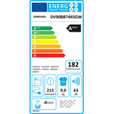Samsung DV90BB7445GWS2 - Warmtepompdroger