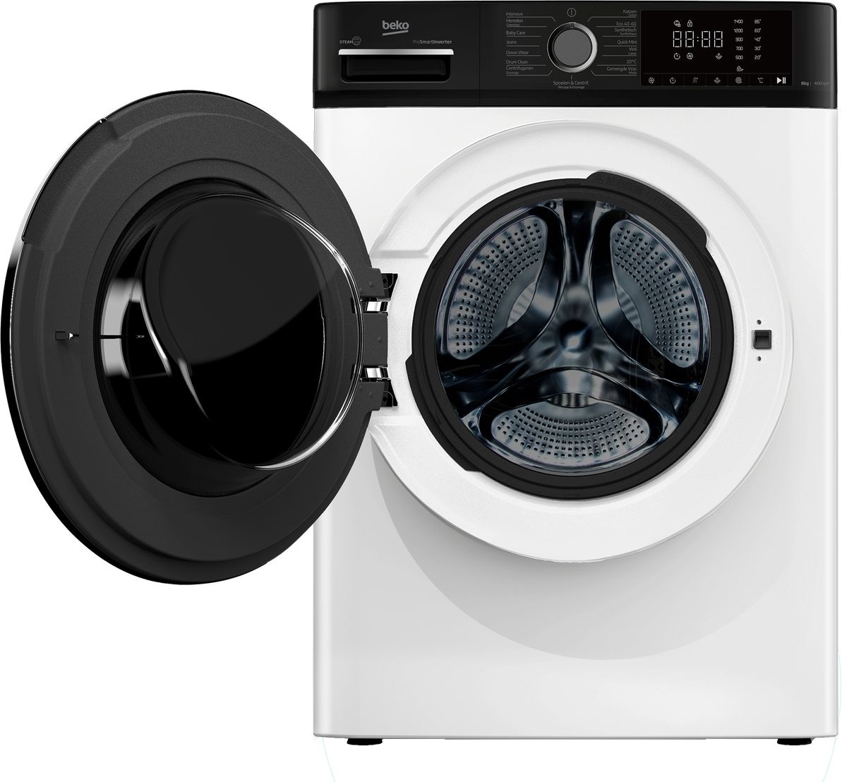 Beko B1W864WB BE SteamCure - Wasmachine