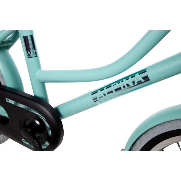Alpina Cargo meisjesfiets 16 inch Light Green Matt