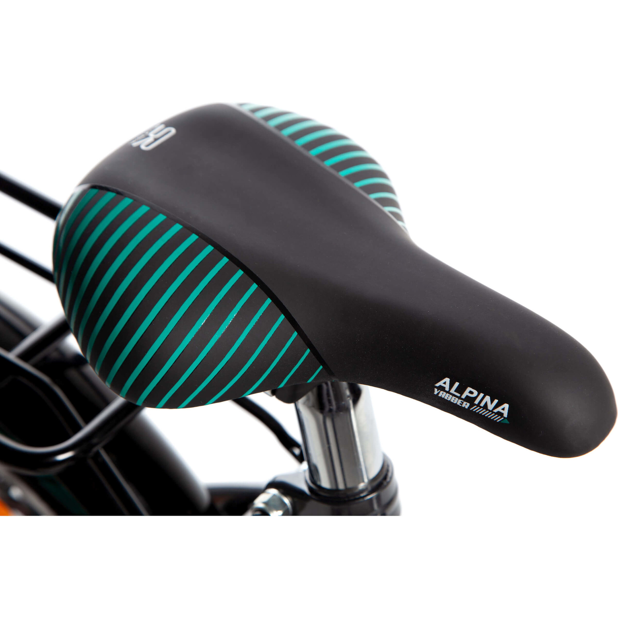 Alpina Yabber jongensfiets 16 inch Jungle Green-Jet black