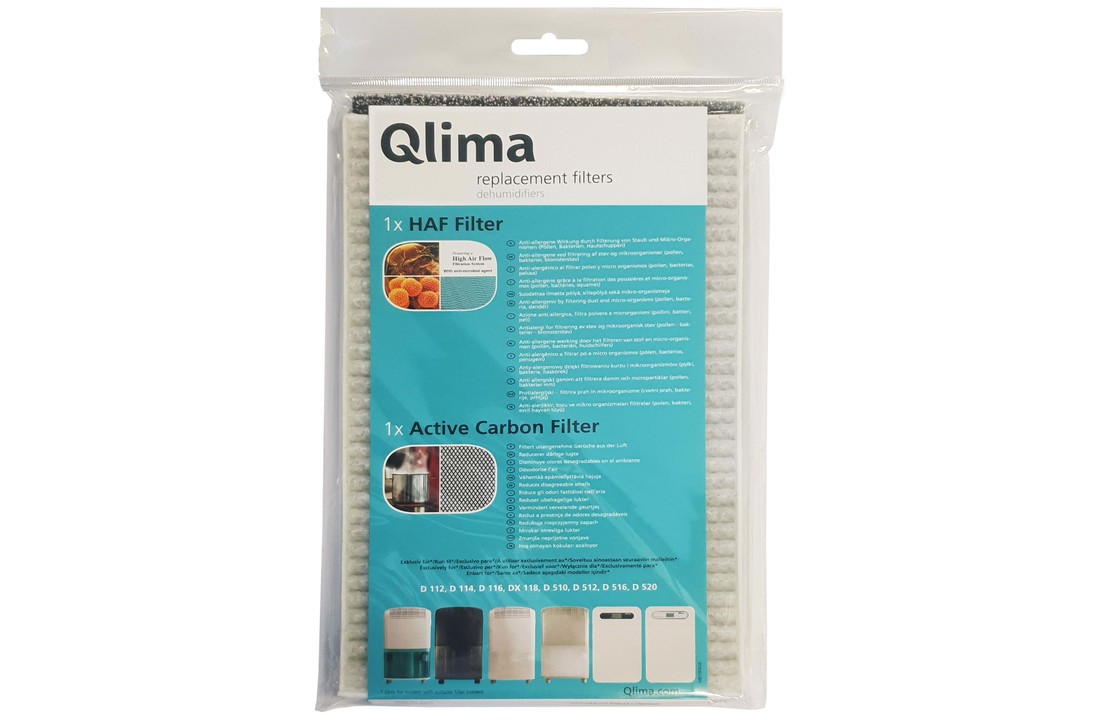 Qlima filterset ontvochtigen geschikt en D5.. serie -