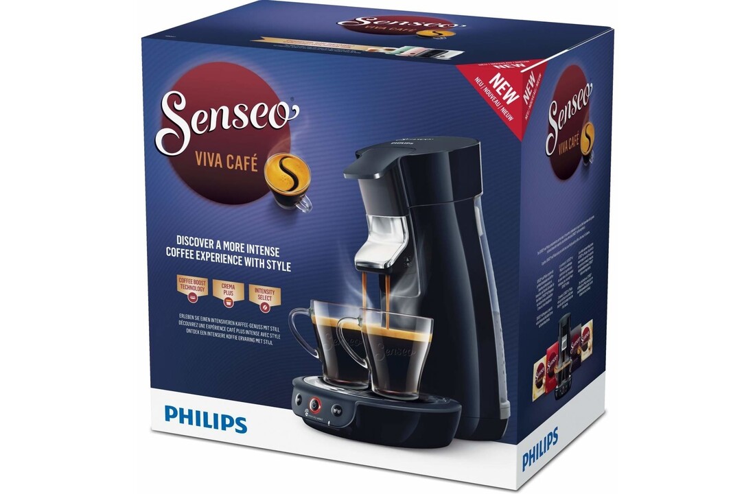 Philips HD6563/60 Senseo Viva Cafe Zwart
