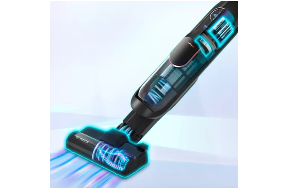 Bosch BBH87POW1 Serie | 8 Oplaadbare stofzuiger Athlet ProPower 36Vmax Zwart