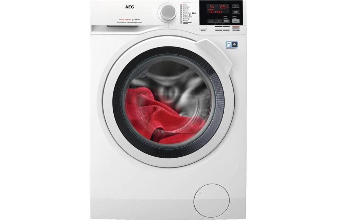 AEG L7WB86GW ProSteam Was-droogcombinatie