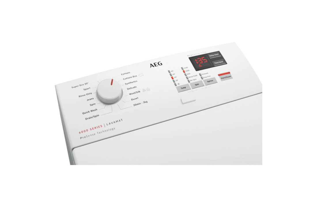 AEG L6TBN62K Wasmachine Bovenlader