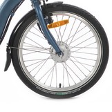 Takashi vouwfiets E-Three - Dark blue matt