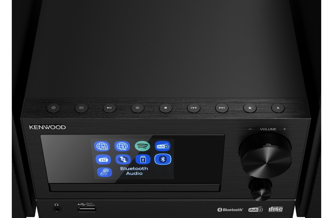 Kenwood M-7000S-B Mini/micro systeem zwart