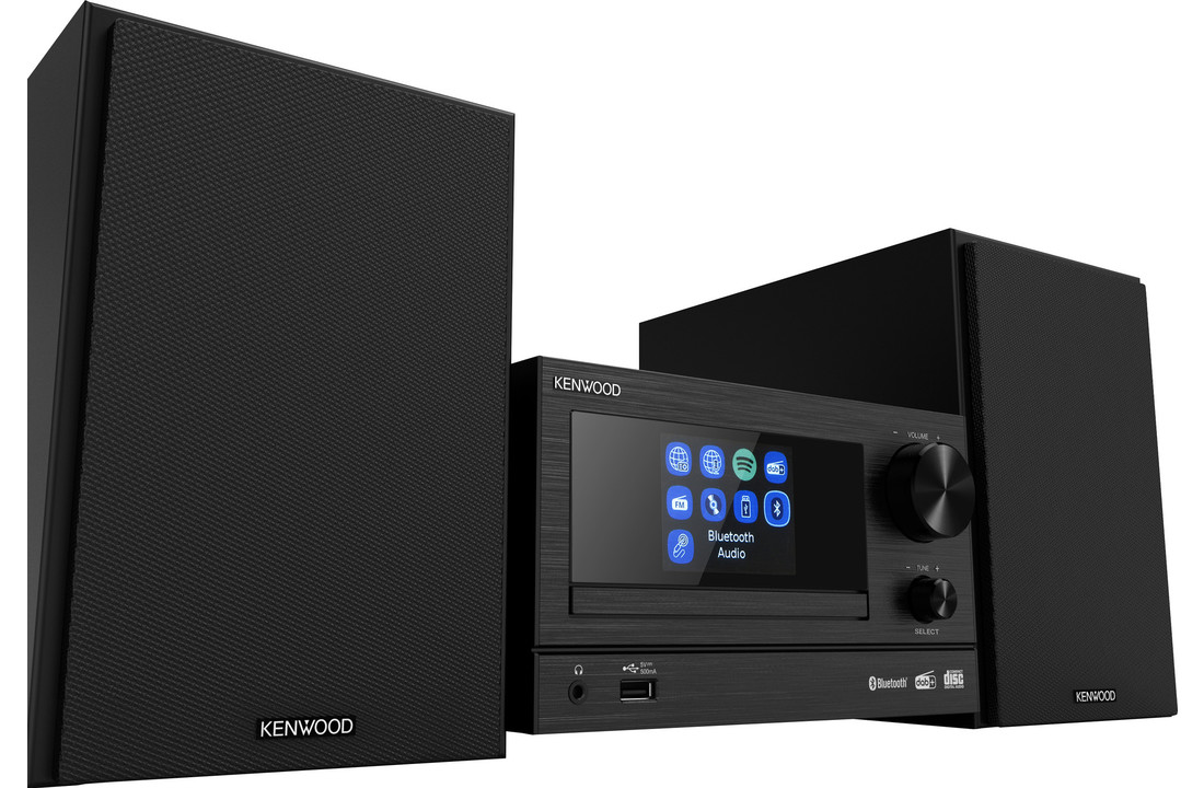Kenwood M-7000S-B Mini/micro systeem zwart