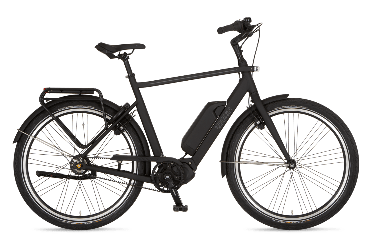 Union E-Lite H8 Belt Heren - black mat