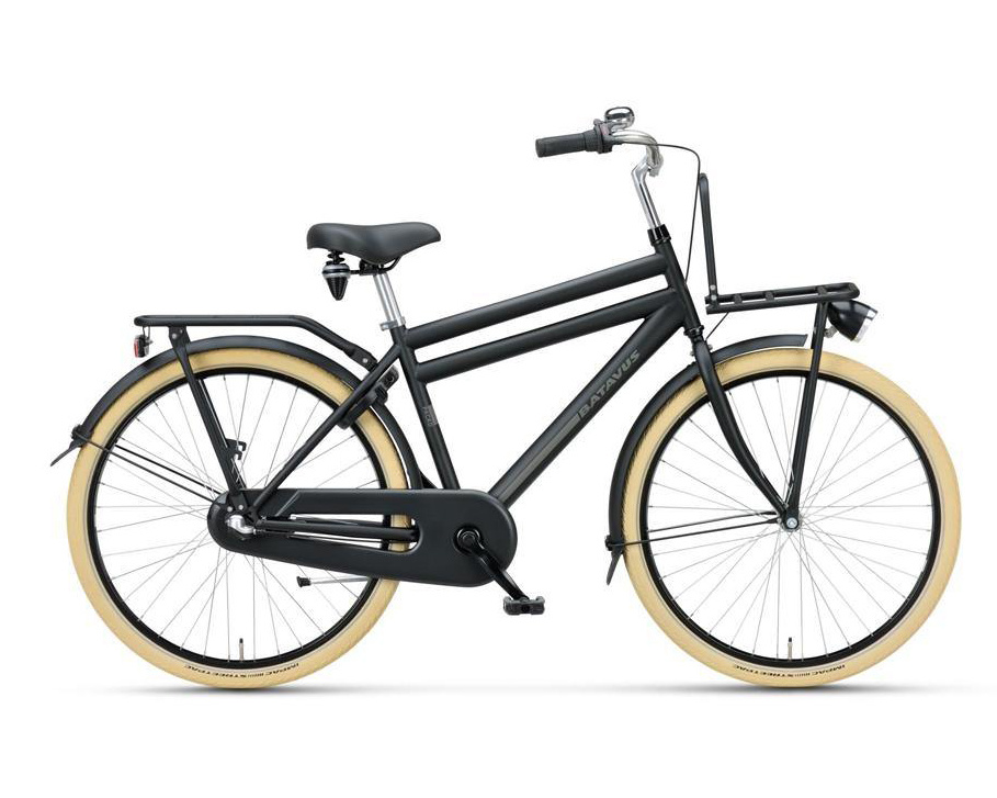 Batavus PACKD HR3 24 inch jongens Zwart mat