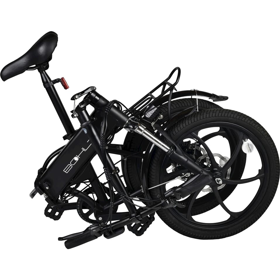 Bohlt elektrische vouwfiets R200 zwart