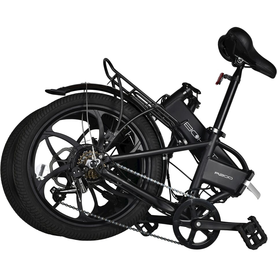 Bohlt elektrische vouwfiets R200 zwart