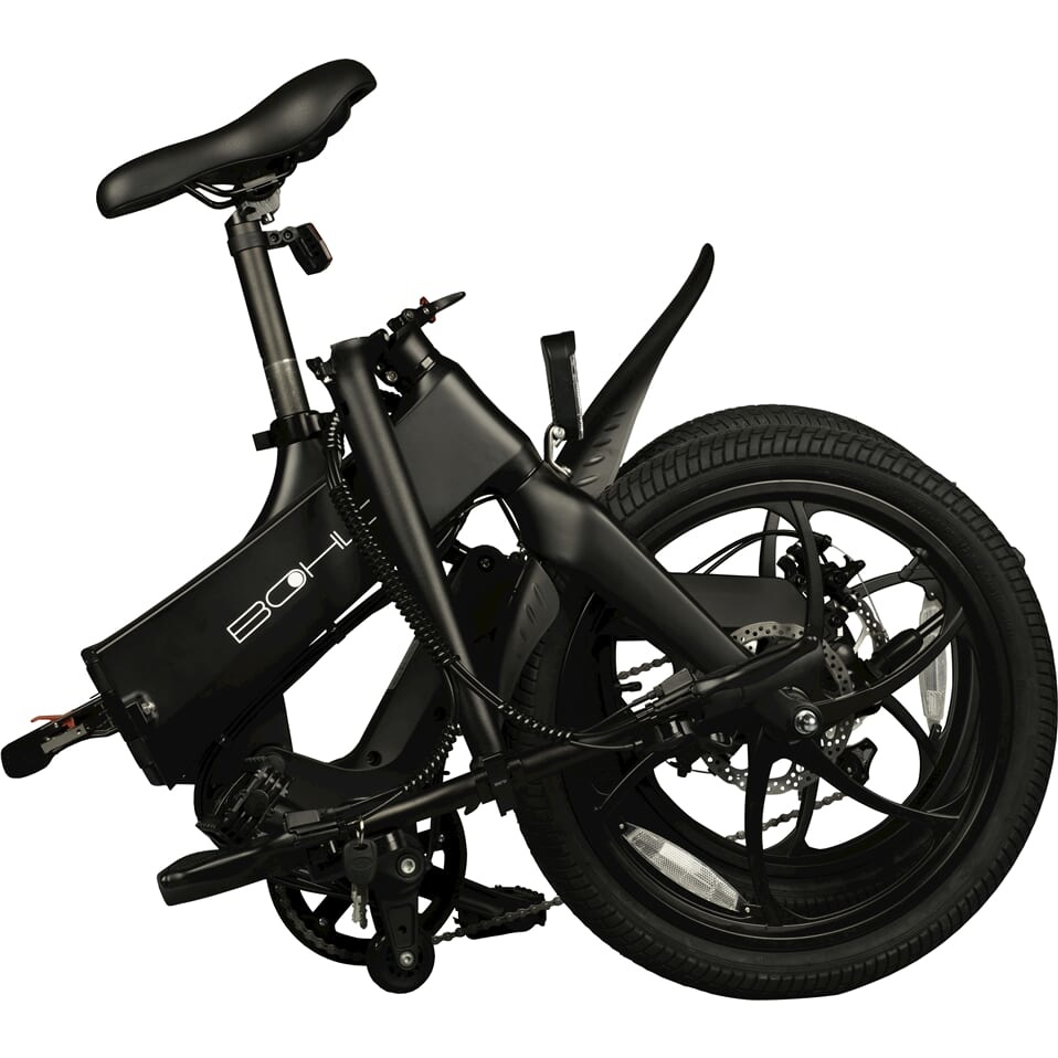 Bohlt elektrische vouwfiets X200 zwart