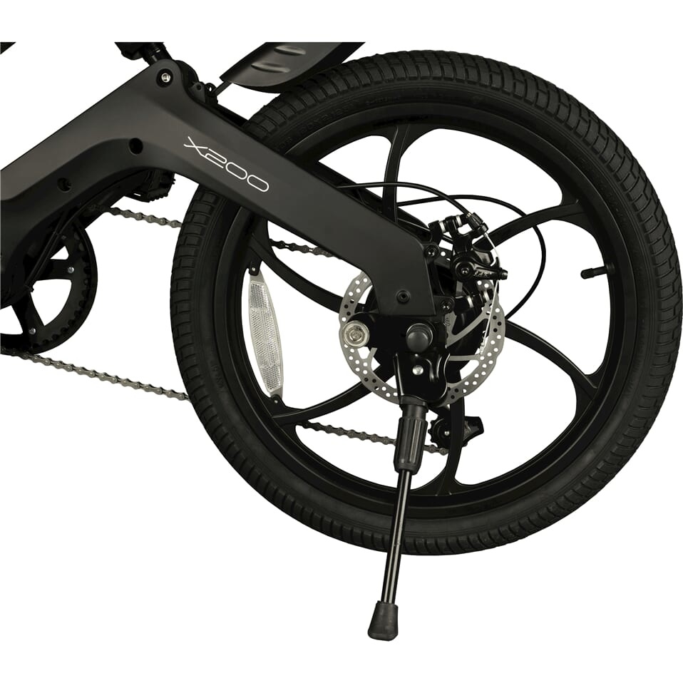 Bohlt elektrische vouwfiets X200 zwart