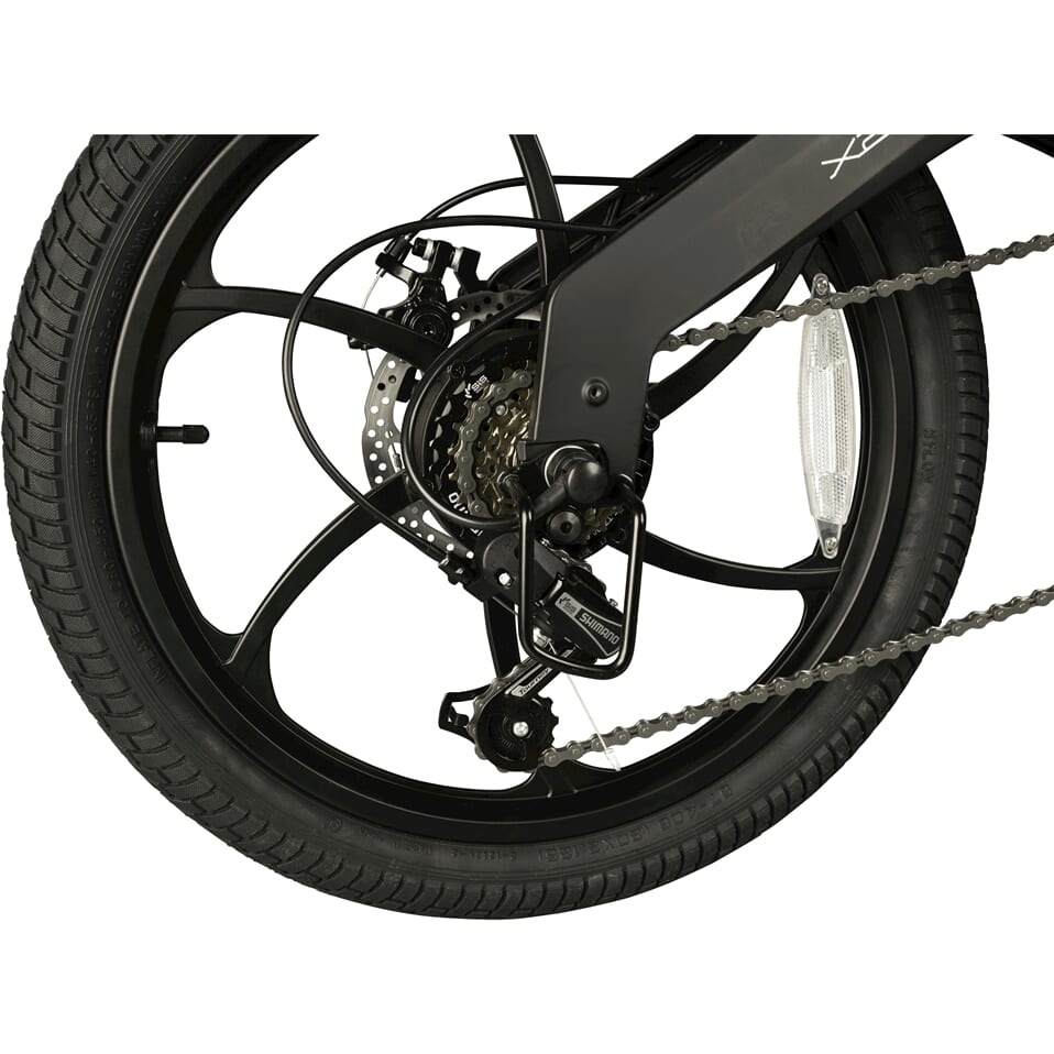 Bohlt elektrische vouwfiets X200 zwart