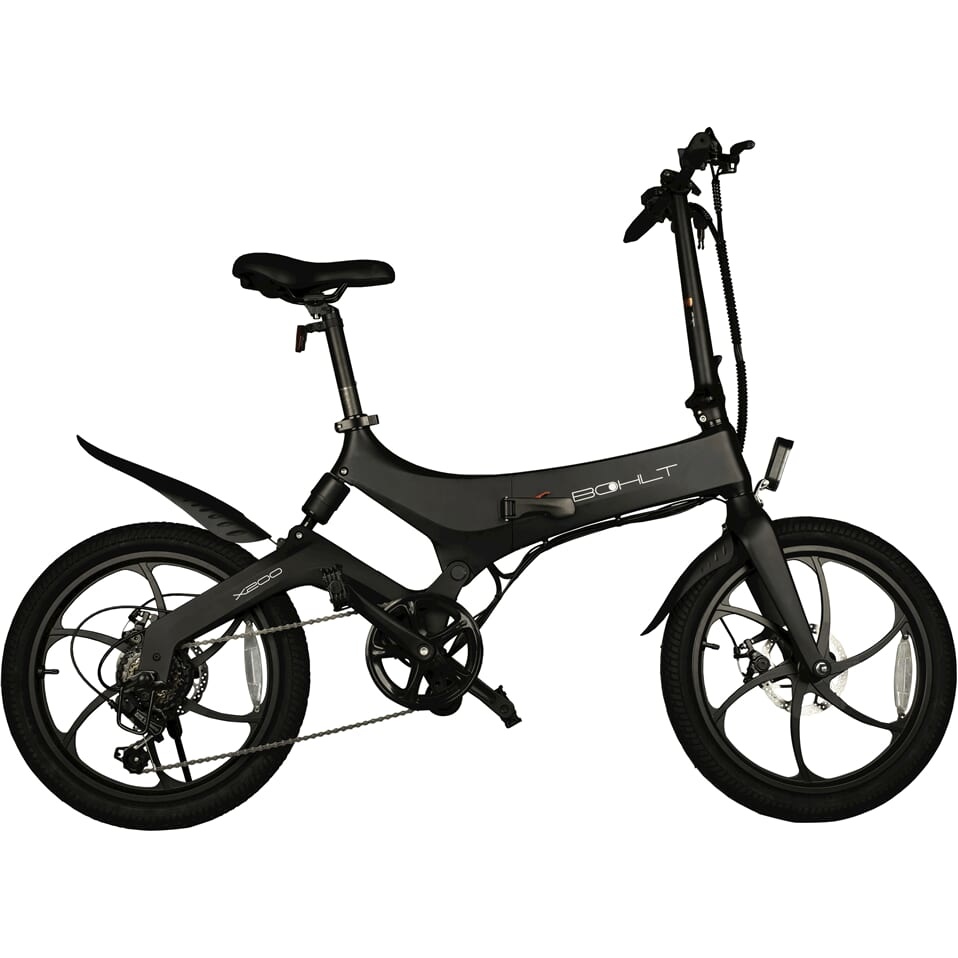 Bohlt elektrische vouwfiets X200 zwart