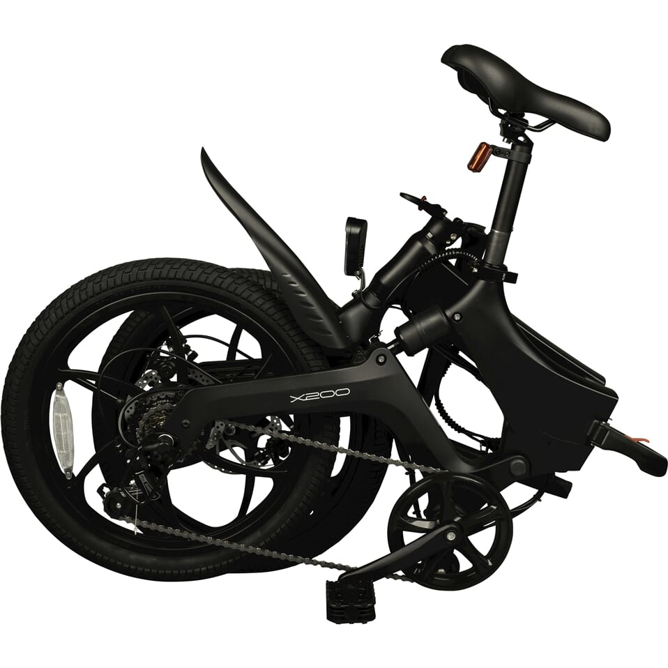 Bohlt elektrische vouwfiets X200 zwart