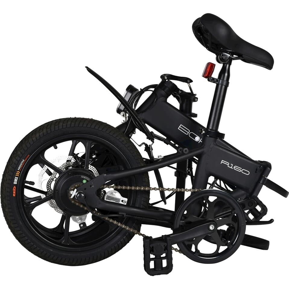 Bohlt elektrische vouwfiets R160 zwart