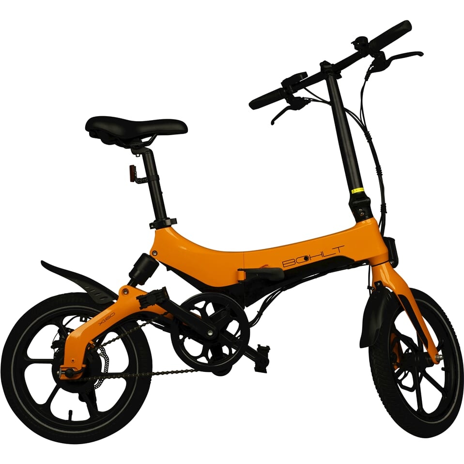 Bohlt elektrische vouwfiets X160 oranje