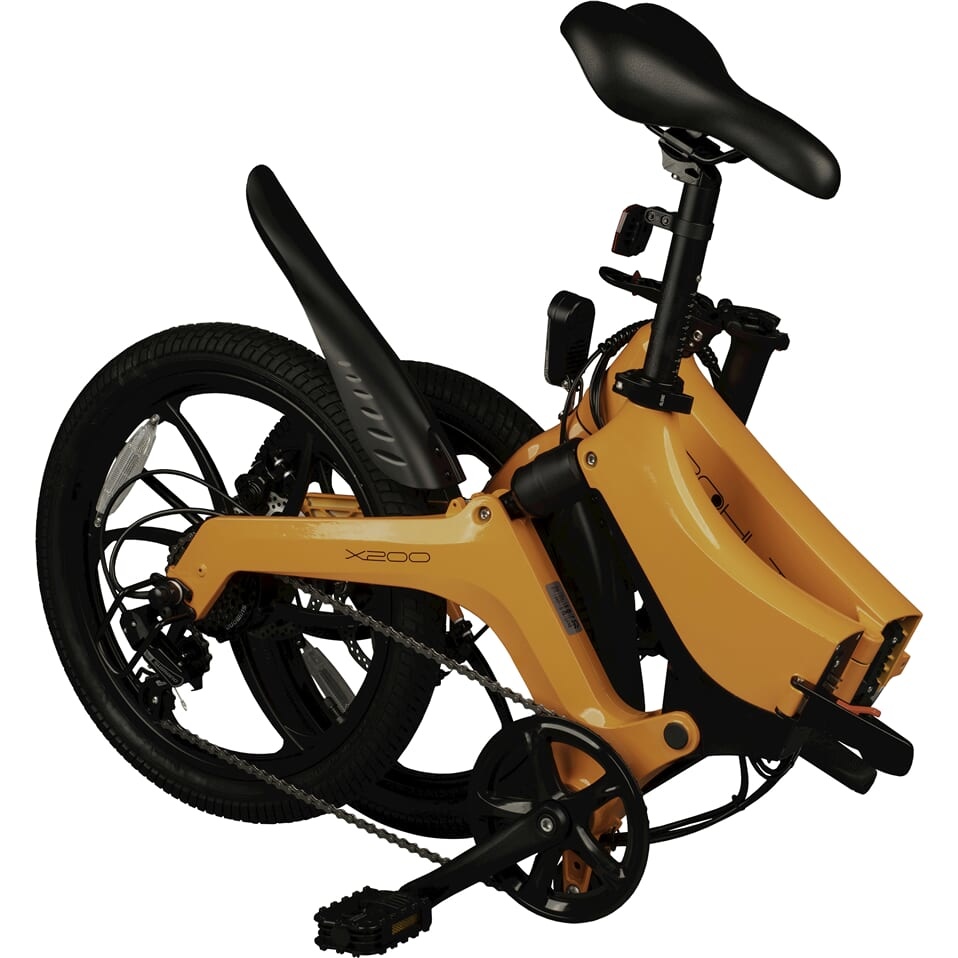 Bohlt elektrische vouwfiets X200 oranje