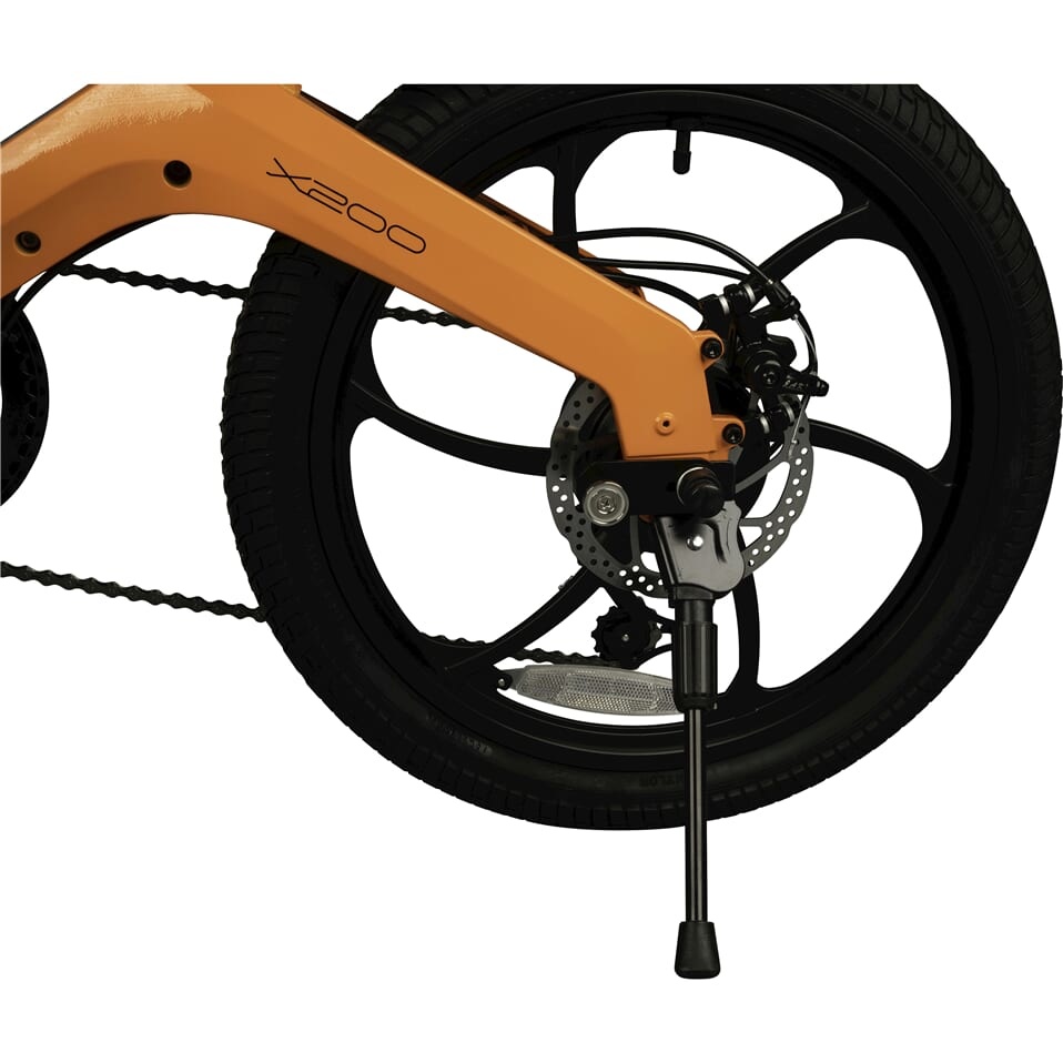 Bohlt elektrische vouwfiets X200 oranje