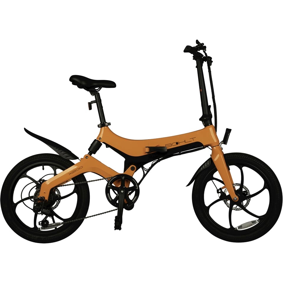 Bohlt elektrische vouwfiets X200 oranje