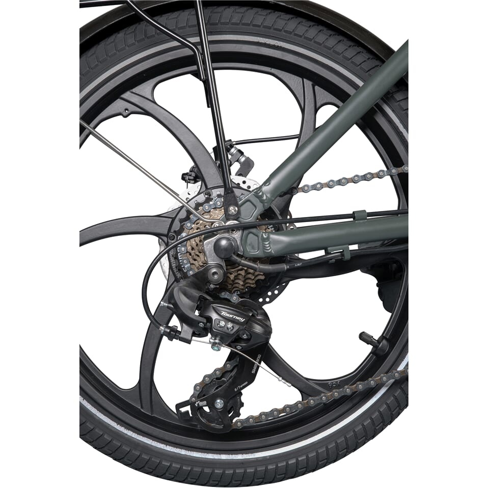 Bohlt elektrische vouwfiets R200 groen