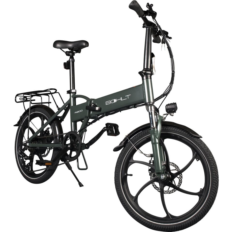 Bohlt elektrische vouwfiets R200 groen