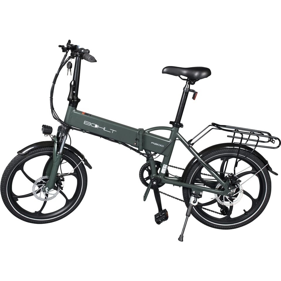Bohlt elektrische vouwfiets R200 groen