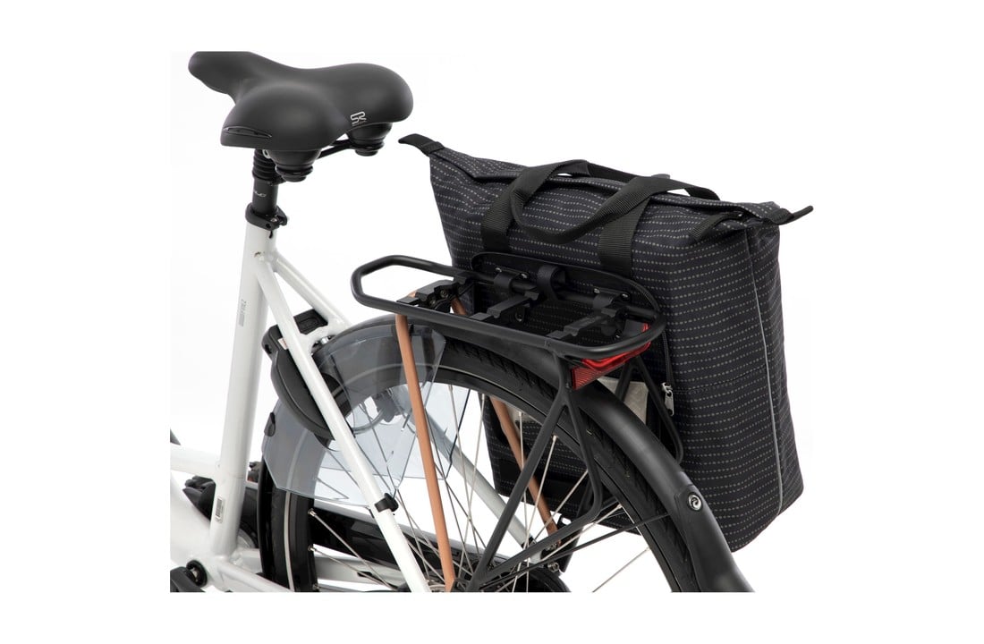 New Looxs enkele fietstas Shopper Kota nomi black 24L