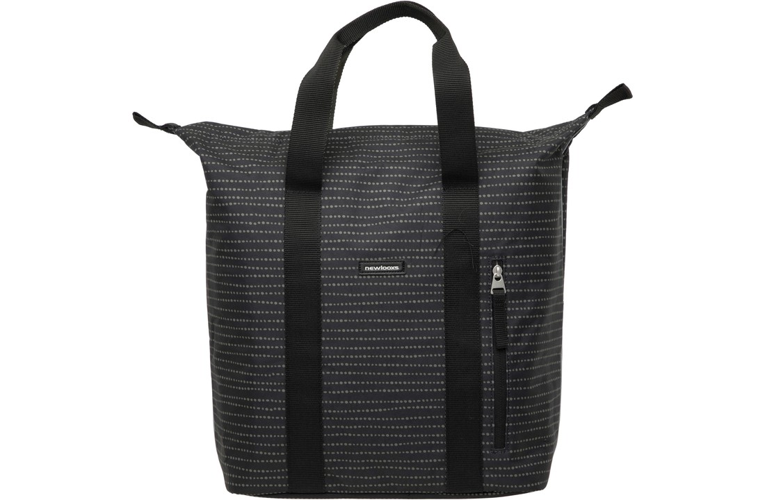 New Looxs enkele fietstas Shopper Kota nomi black 24L