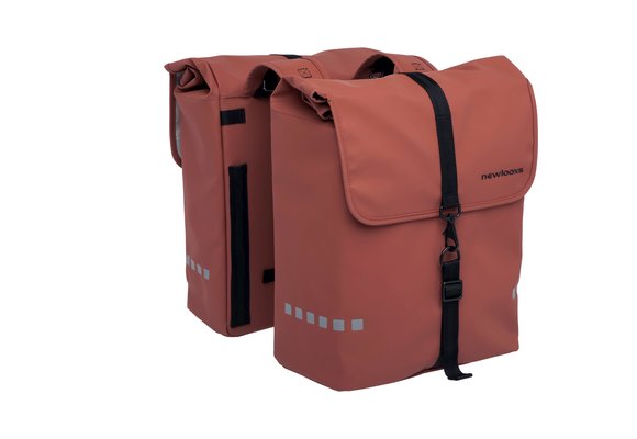 New Looxs fietstas dubbel Odense rust 39L