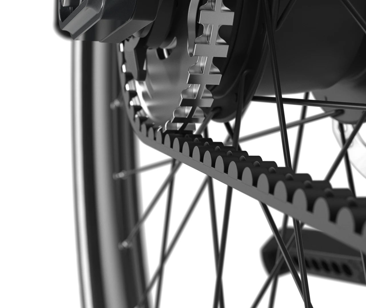 Gazelle Ultimate C5 HMB BELT 500Wh Heren Anthracite grey (mat)