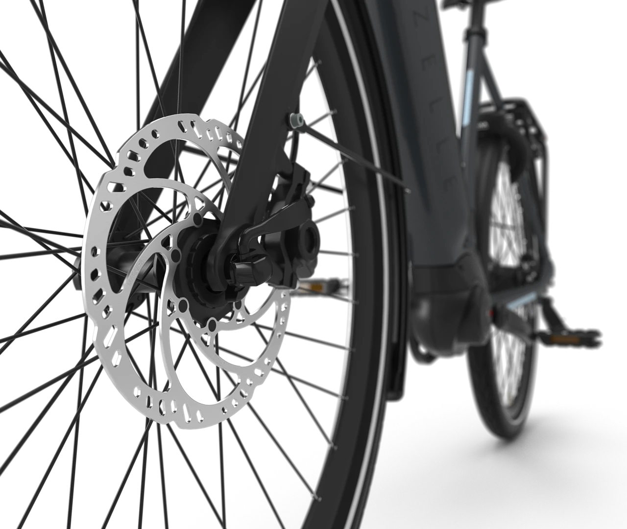 Gazelle Ultimate C5 HMB BELT 500Wh Heren Anthracite grey (mat)