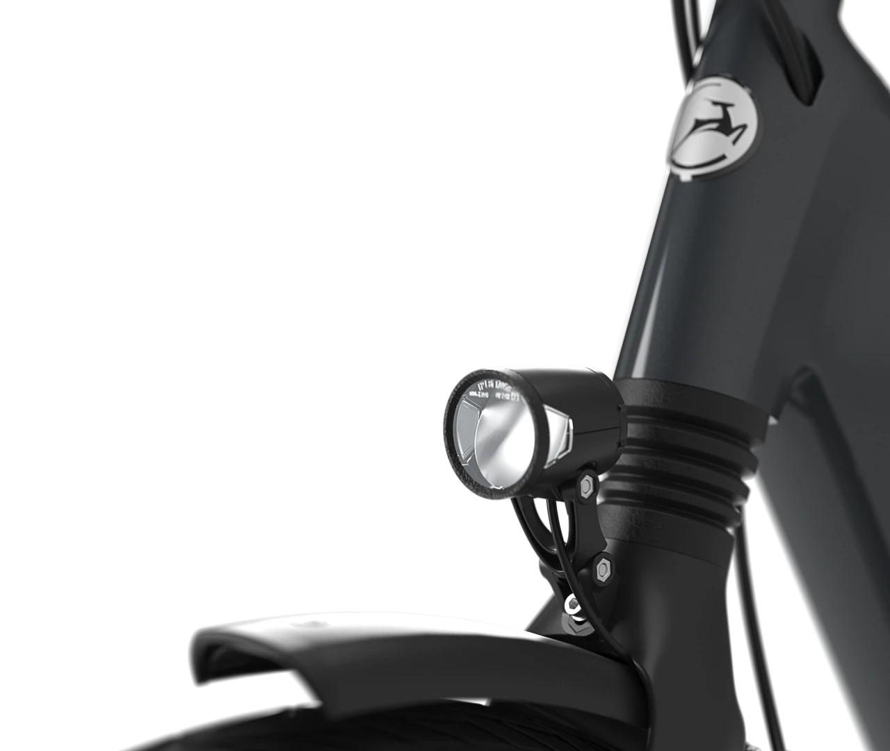 Gazelle Ultimate C5 HMB BELT 500Wh Heren Anthracite grey (mat)