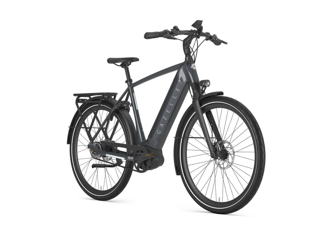 Gazelle Ultimate C5 HMB BELT 500Wh Heren Anthracite grey (mat)