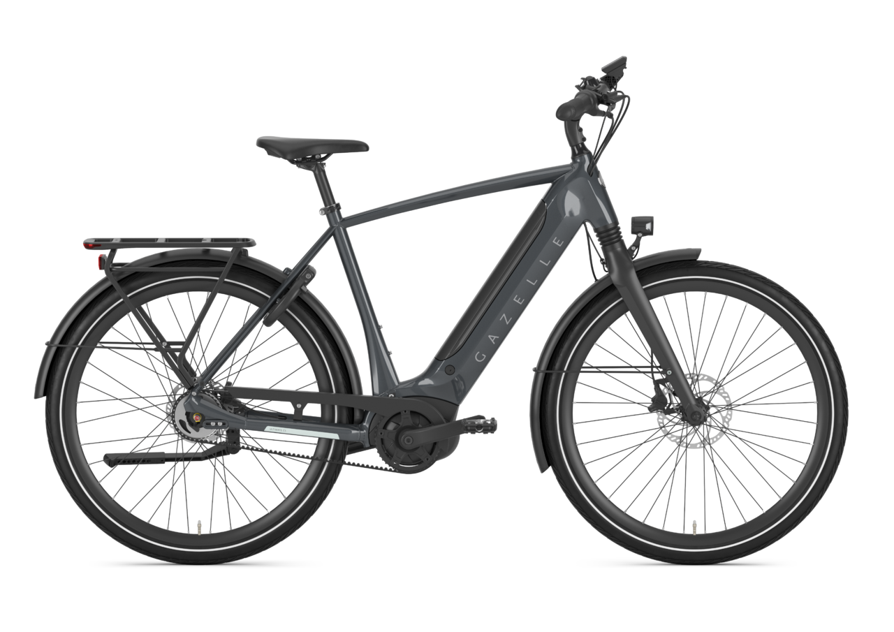 Gazelle Ultimate C5 HMB BELT 500Wh Heren Anthracite grey (mat)